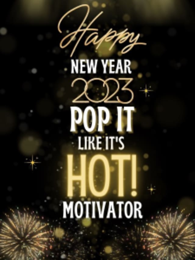 Pop It Like It's Hot Motivator card image