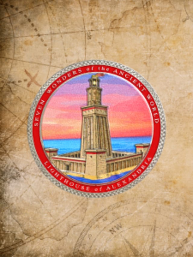 Lighthouse of Alexandria: 7 Wonders of the Ancient World card image