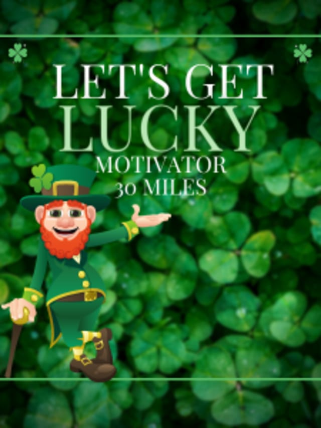 Let's Get Lucky Motivator card image