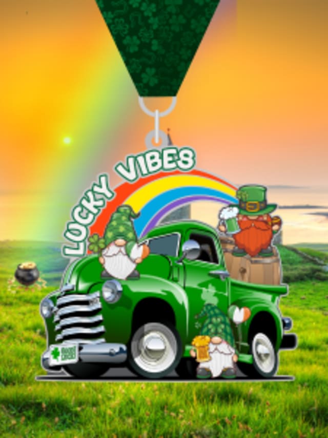 Lucky Vibes - St. Patrick's Day  card image