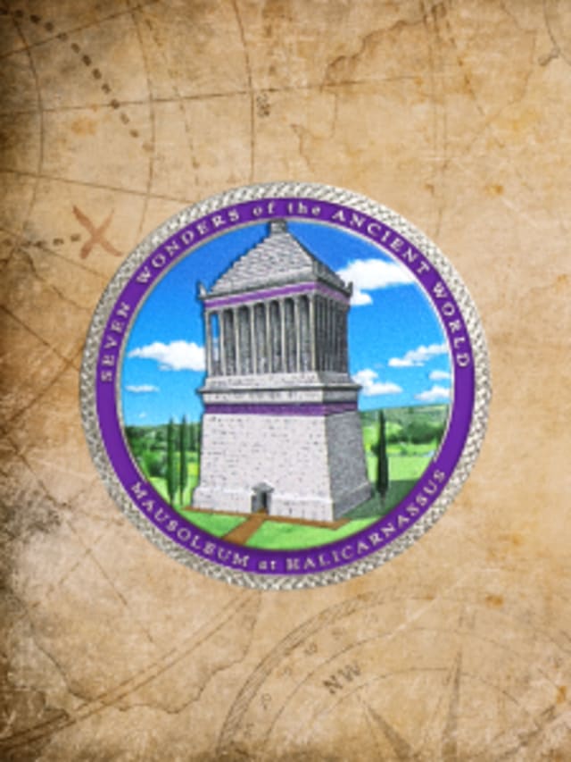 Mausoleum at Halicarnassus: 7 Wonders of the Ancient World card image