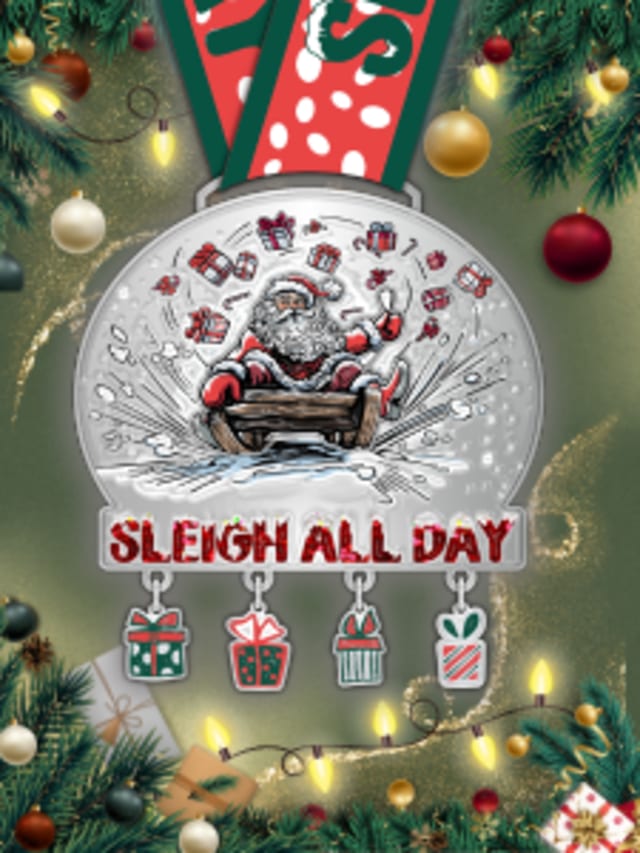 Sleigh All Day- The Ho Ho Hustle card image