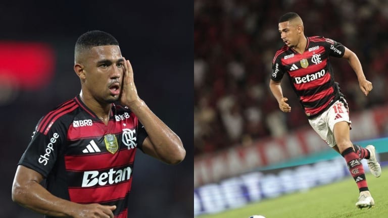 Samuel Lino: números, títulos e contrato no Flamengo
