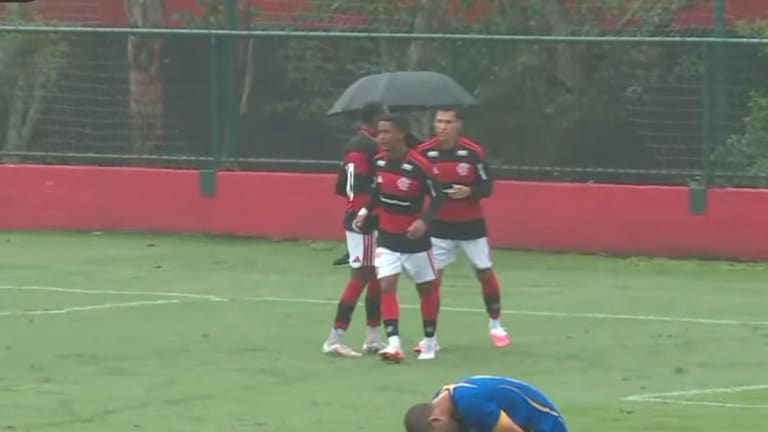 Flamengo bate Sampaio Corrêa no sub-20 e assume liderança antes de clássicos contra o Vasco