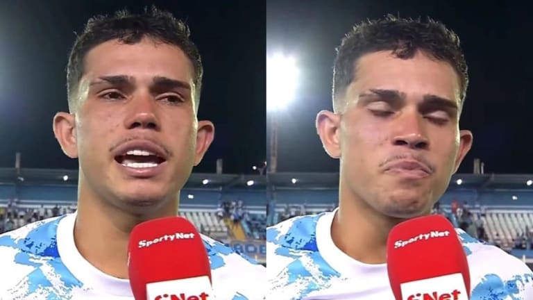 Volante Pedro Henrique se emociona em despedida da torcida do Paysandu antes de se apresentar ao Flamengo
