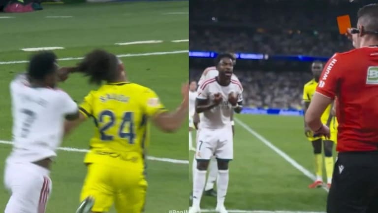 Noite de pesadelo para Vini Jr termina com gol anulado e expulsão pelo Real Madrid