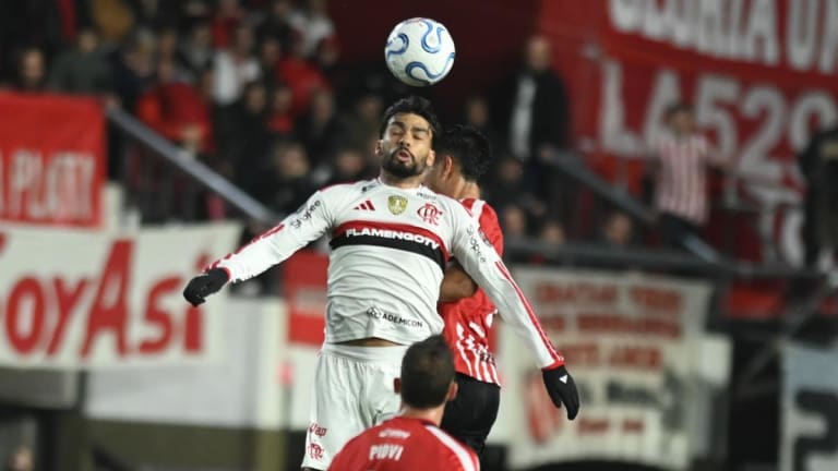 Guido Carrillo exalta superioridade do Estudiantes em empate contra Flamengo na Libertadores
