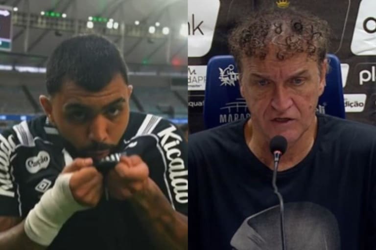 Cuca exalta Gabigol e lembra passado no Flamengo após vitória do Santos