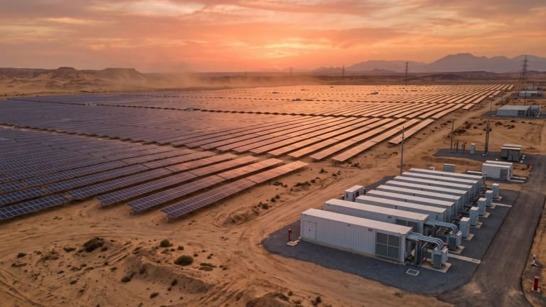 Egito garante financiamento para erguer usina solar gigante com bateria de armazenamento