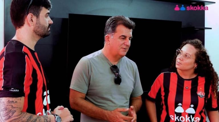 "A torcida é a melhor parte da minha vida no Vitória", afirma Fábio Mota, presidente do Esporte Clube Vitória