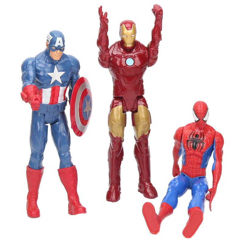 Figurine De Super-héros Marvel Mesurant 30 Cm, Jouet Pour Enfant À  L'effigie Des Personnages D'avengers Endgame, Thanos, Hulk, Captain  America, Thor, Wolverine, Venom - Action & Figurines - AliExpress