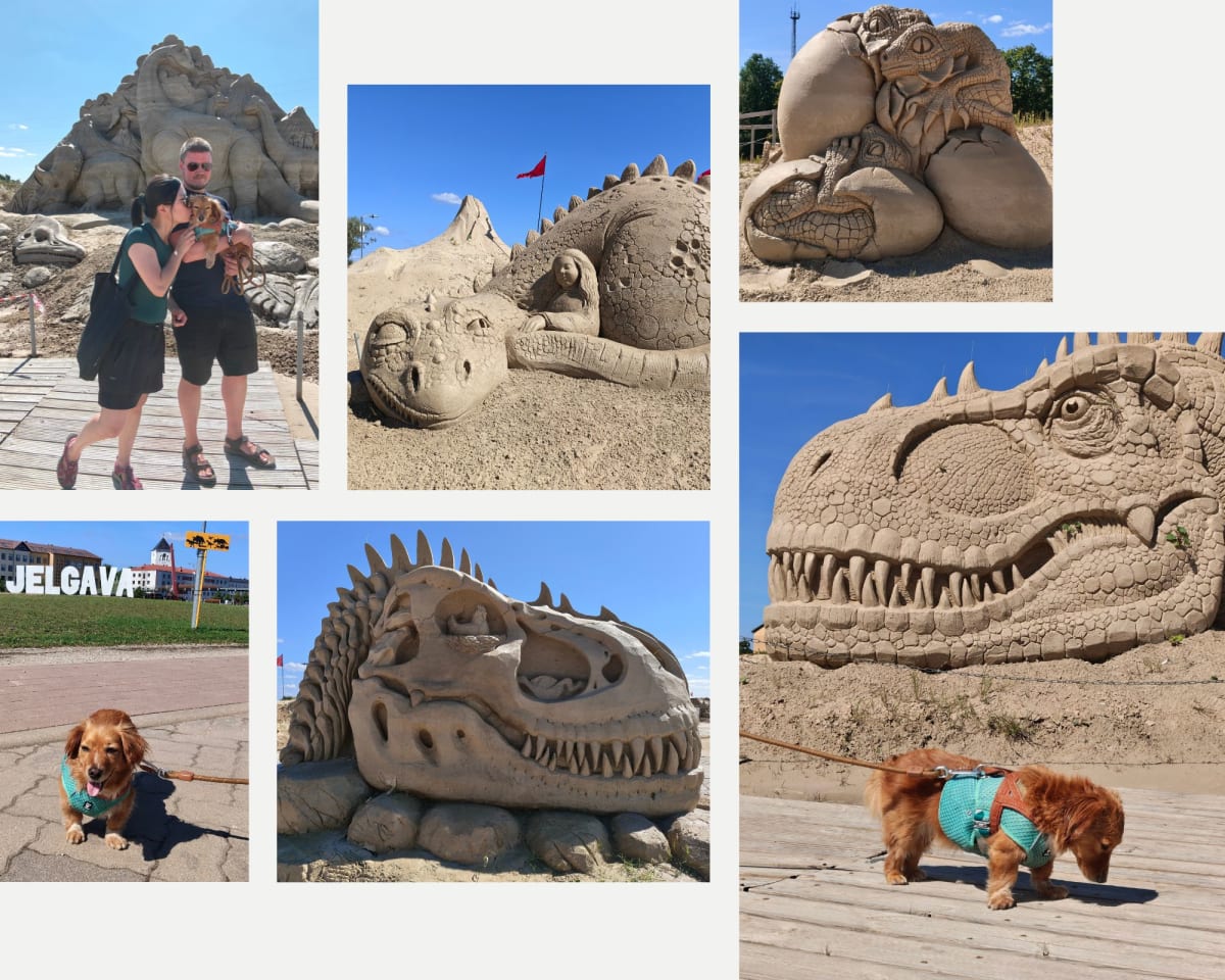 Jurassic Park in Jegava, Latvia
