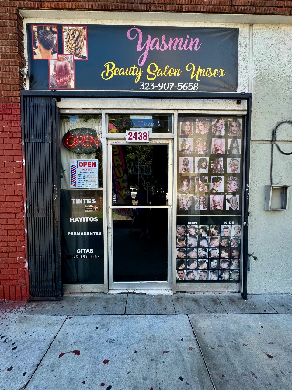 Business front view