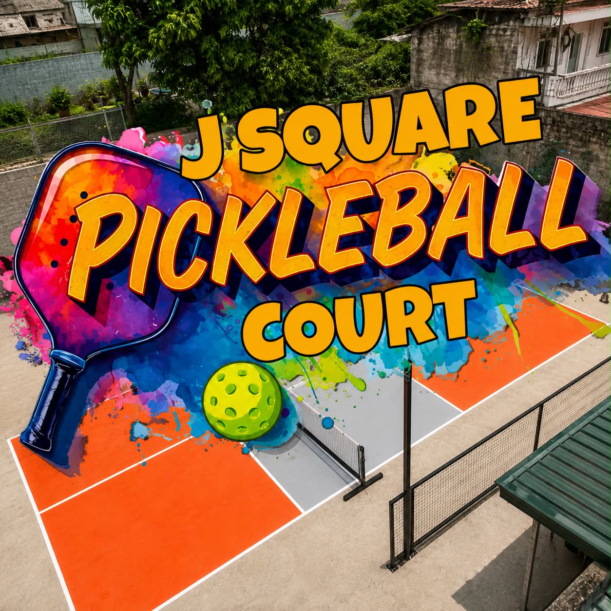 J Square Pickleball Court pickleball venue
