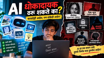 AI Is Harmful? जाणून घ्या AI मुळे माणसाला होणारे खरे धोके | Know the Real Risks of Artificial Intelligence