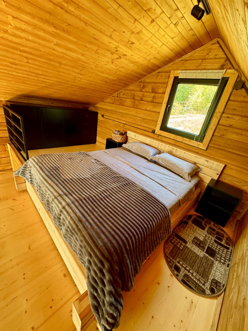 Bedroom with Mountain Views