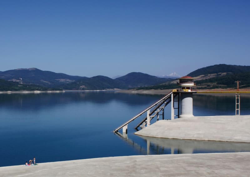 Tea with Sioni Lake View — Things to Do Around Sioni Reservoir