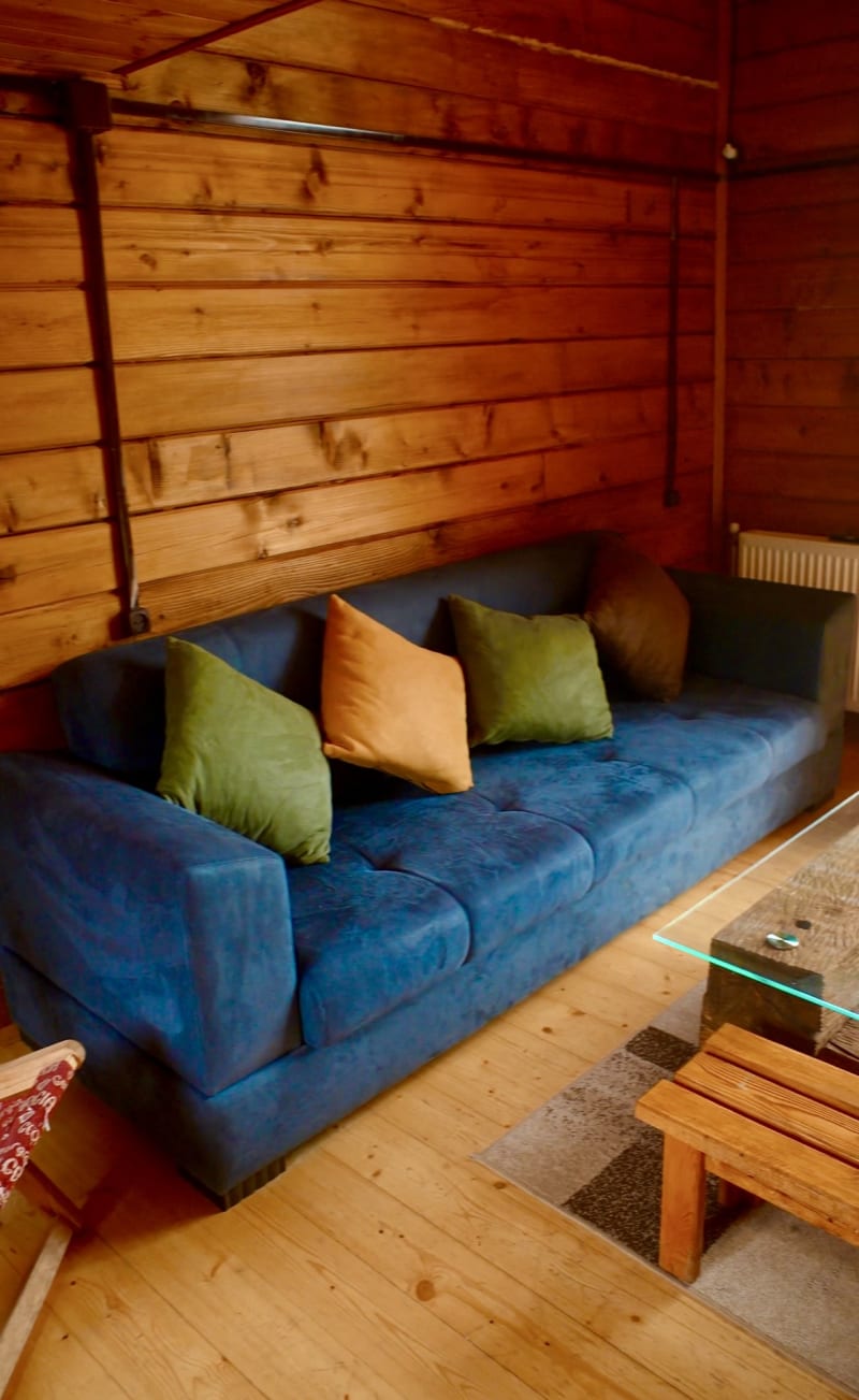 Sofa Bed in Cottage Living Room