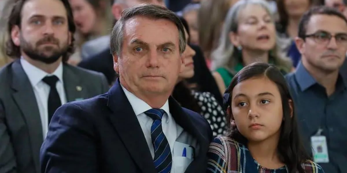 Bolsonaro e Laurinha