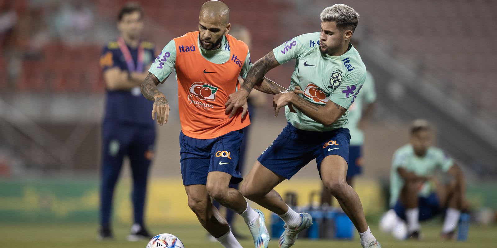 Treino Brasil x Suiça 2022