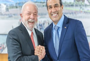 Lula e Bruno Reis