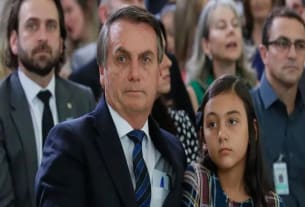 Bolsonaro e Laurinha