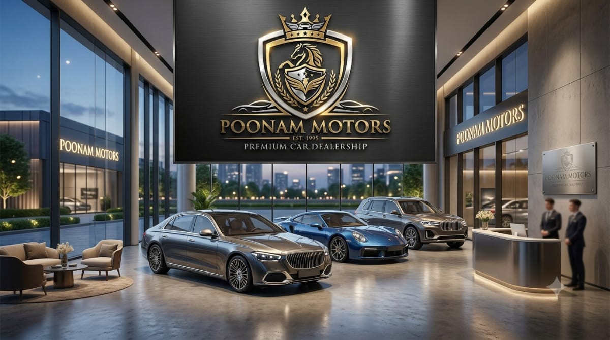 Poonam Motors showroom