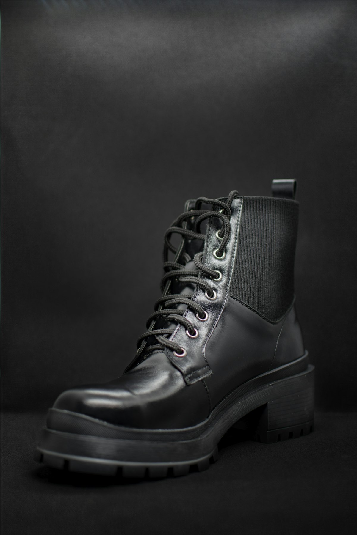 Bottines à lacets