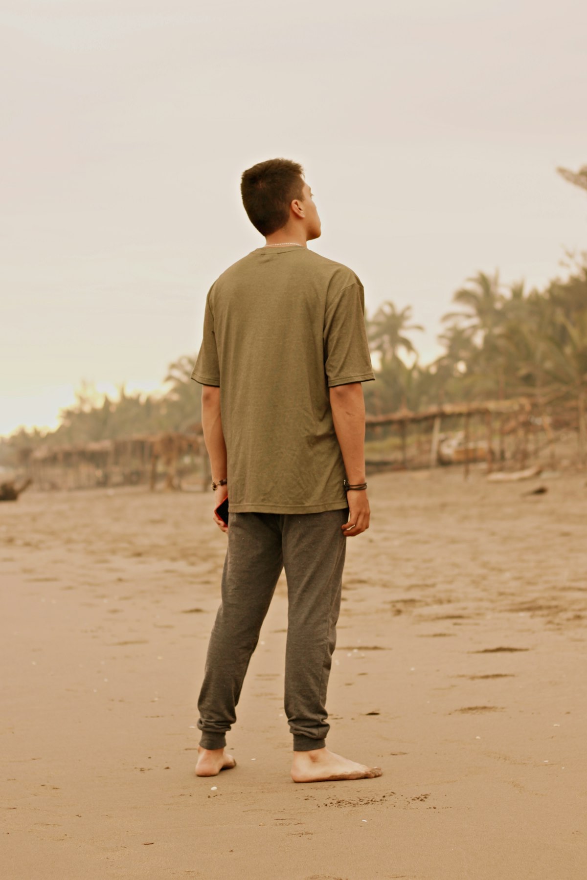 Jogger en molleton