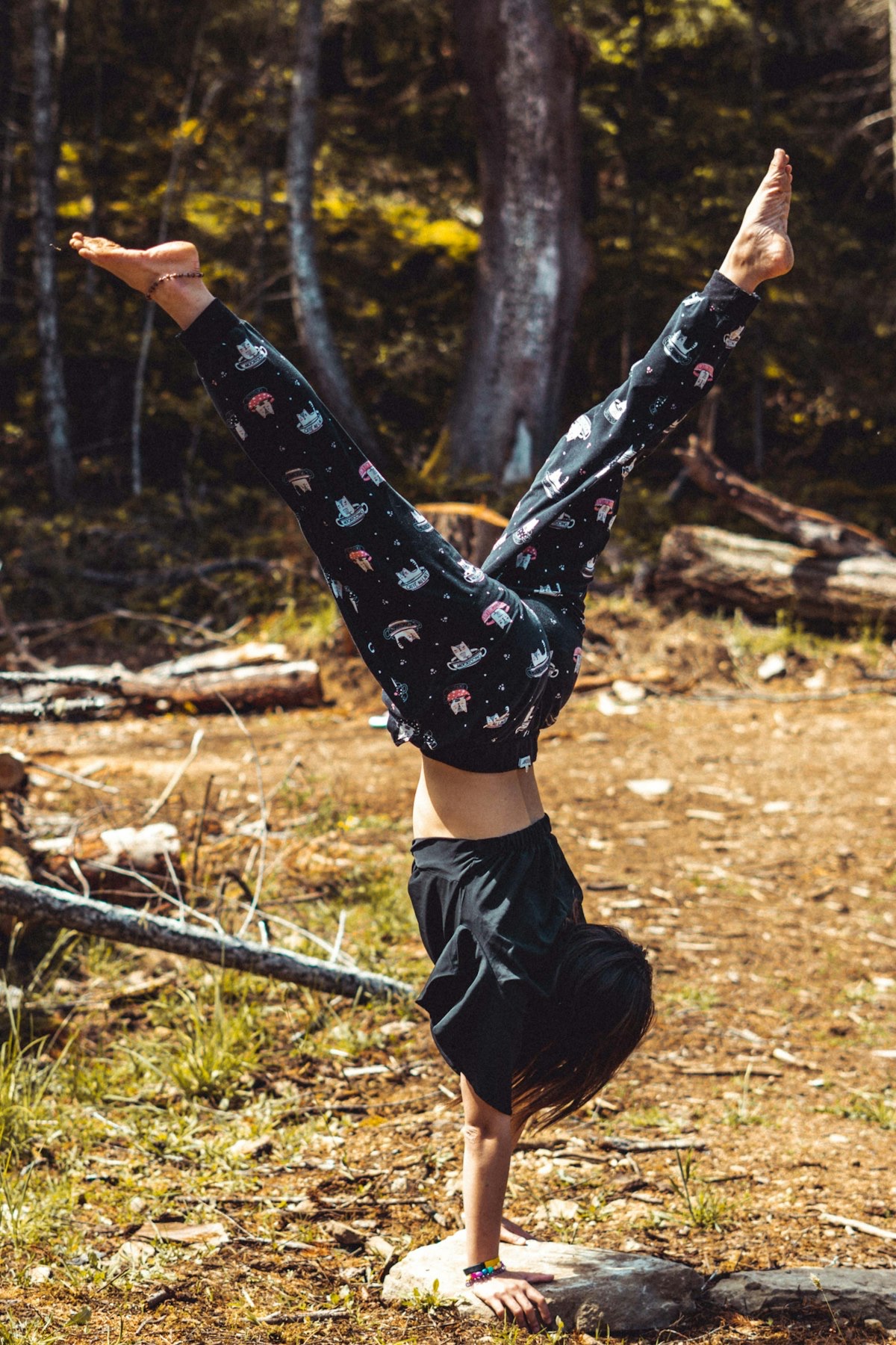 Legging imprimé fantaisie fille