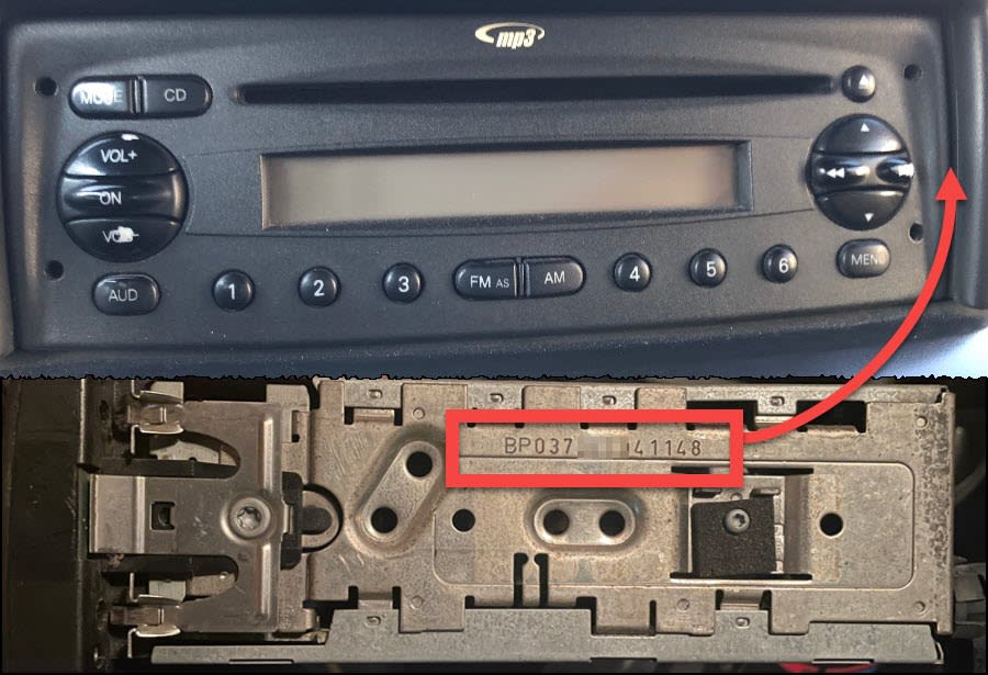 Fiat Doblo 1,Doblo 2,Alfa Romeo 156 Orijinal Teyp Görseli