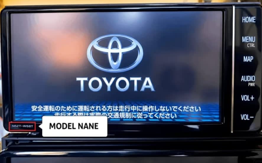 Toyota Toyota ERC - W68T Orijinal Teyp Görseli