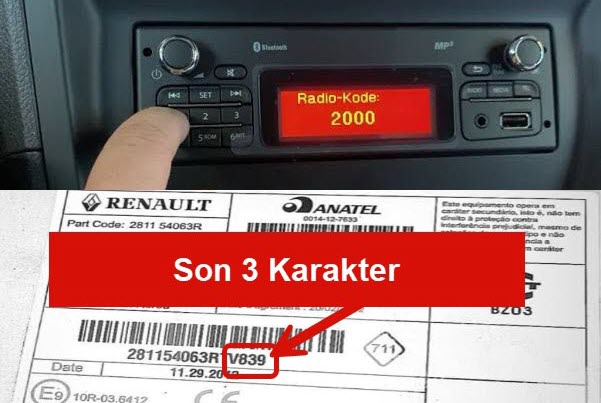 Mercedes-Benz Mercedes-Benz Citan Orijinal Teyp Görseli