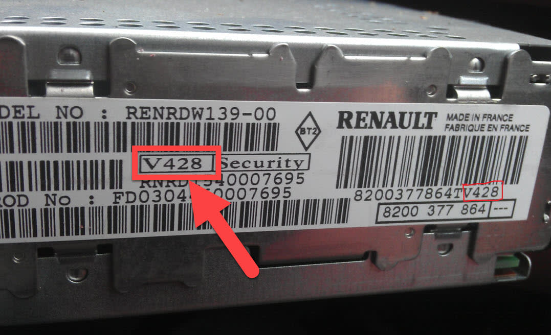 Renault Renault,Dacia Orijinal Teyp Görseli
