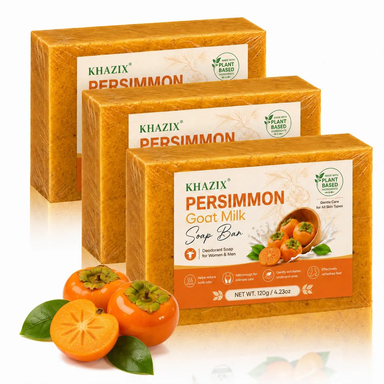 Turmeric Kojic Acid Soap Bar 120g, Retinol, Hydrolyzed Collagen, Vitamin E & Shea Butter, Gentle Skin Care.