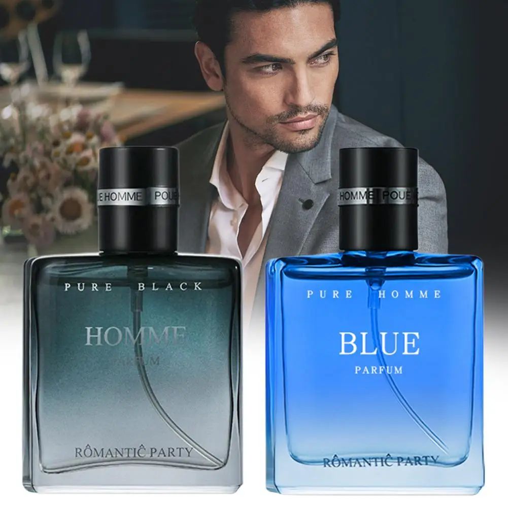 30ml Men's Azure Cologne Lemon Wood Lasting Fragrance Fresh And Elegant Student Perfume Spray Natural Fragrance Business Perfume