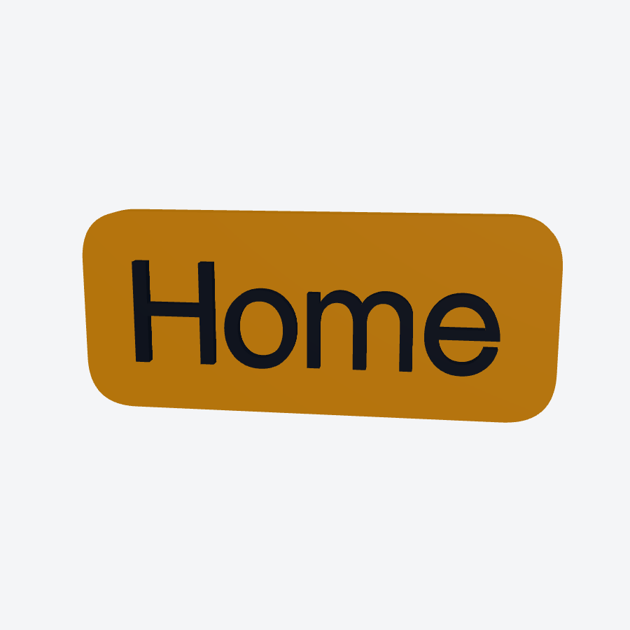 Custom Name Fridge Magnet