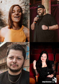Event Image for Lachen hilft! mit Der Kuseng, Ina Jovanovic, Heidelbeerhugo und Christina Kiesler Event Image for Lachen hilft! mit Der Kuseng, Ina Jovanovic, Heidelbeerhugo und Christina Kiesler