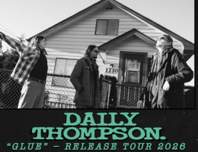DAILY THOMPSON (ger) + CONSTANCE TOMB (us) - Fri, Nov 13, 2026, 19:00 at Arena Wien, Baumgasse 80, 1030 Wien, Österreich