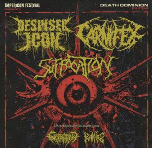IMPERICON FESTIVAL presents DEATH DOMINION EU 2026 feat. CARNIFEX (us) + DESPISED ICON (can) + SUFFOCATION (us) + KANINE (fra) - Do., 12.11.2026, 17:00 at Arena Wien, Baumgasse 80, 1030 Wien, Österreich