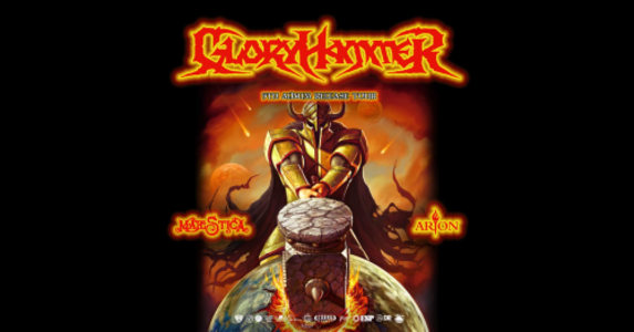 GLORYHAMMER - Tue, Nov 10, 2026, 19:00 at Arena Wien, Baumgasse 80, 1030 Wien, Österreich