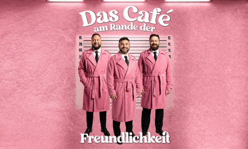 DAS CAFÉ AM RANDE DER FREUNDLICHKEIT – True Comedy Tour 2026 - Do., 22.10.2026, 20:00 at Gasometer, Guglgasse 6, 1110 Wien, Österreich