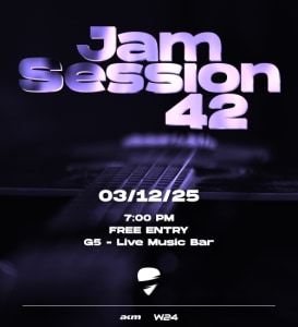 G5 Jam Session + Opener Band - Thu, Dec 03, 2026, 19:00 at G5 - Live Music Bar, Heiligenstädter Straße 31, 1190 Wien, Österreich