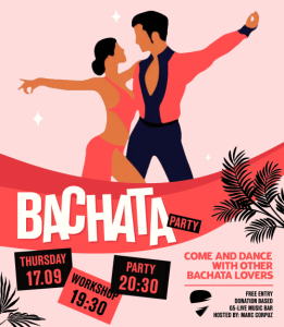 Bachata Workshop & Party - Do., 17.09.2026, 19:00 at G5 - Live Music Bar, Heiligenstädter Straße 31, 1190 Wien, Österreich