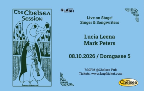 The Chelsea Session #3: Lucia Leena / Mark Peters - Do., 08.10.2026, 19:30 at Chelsea Pup, Domgasse 5, 4020 Linz, Österreich