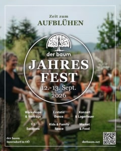 Feiere mit uns 6 Jahre der baum aufblühen - Sat, Sep 12, 2026, 08:00 at der baum, Am Inslingbach 17, 4565 Inzersdorf im Kremstal, Österreich