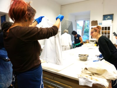 1 Tag blau machen, Blaudruck-Workshop im September - Sa., 12.09.2026, 10:00 at Zeugfärberei Gutau, St.Leonharderstr 4, 4293 Gutau, Österreich