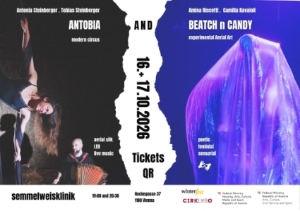 ANTOBIA und BEATCH N CANDY - Fri, Oct 16, 2026, 19:00 at Semmelweisklinik, Hockegasse 37, 1180 Vienna, Austria