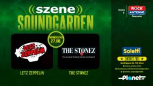 letz zeppelin | the stonez - Thu, Aug 27, 2026, 19:00 at Szene Wien, Hauffgasse 26, 1010 Wien, Österreich