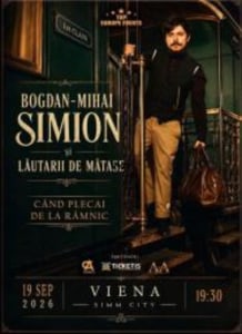 BOGDAN-MIHAI SIMION - Sat, Sep 19, 2026, 19:30 at SIMM City, Simmeringer Hauptstraße 96A, 1110 Wien, Österreich